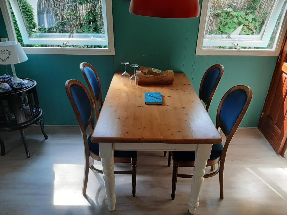 Boshuis Turquoise / Smaakvol Genieten Op De Veluwe 헨덜루 외부 사진