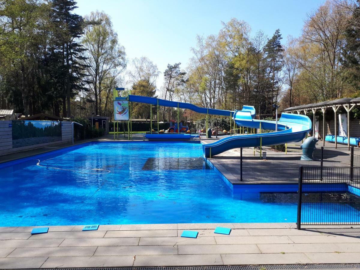 Boshuis Turquoise / Smaakvol Genieten Op De Veluwe 헨덜루 외부 사진
