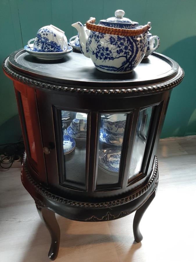 Boshuis Turquoise / Smaakvol Genieten Op De Veluwe 헨덜루 외부 사진